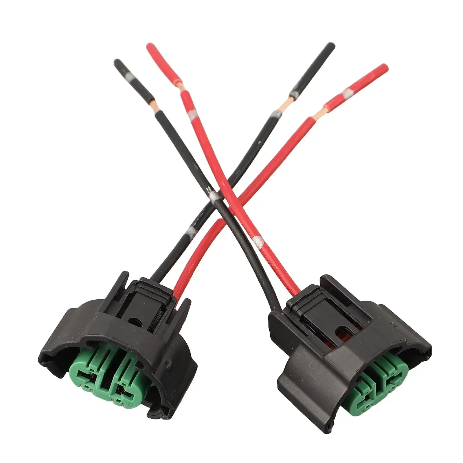 2pcs H11 H8 Female Connector Adapter Wiring Harness Socket Car Wire Cable Plug For Foglight Head Lights