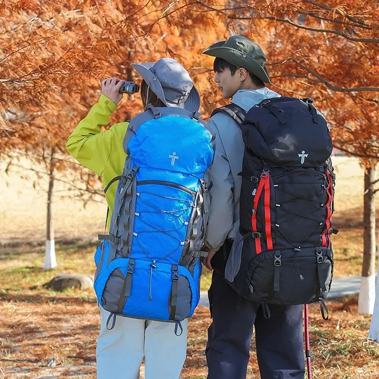 Sports Bag 60L Professional Mountaineering Travel Backpack Outdoor Backpack Travel Bag Multifunctional Large Capacity Gym Bag