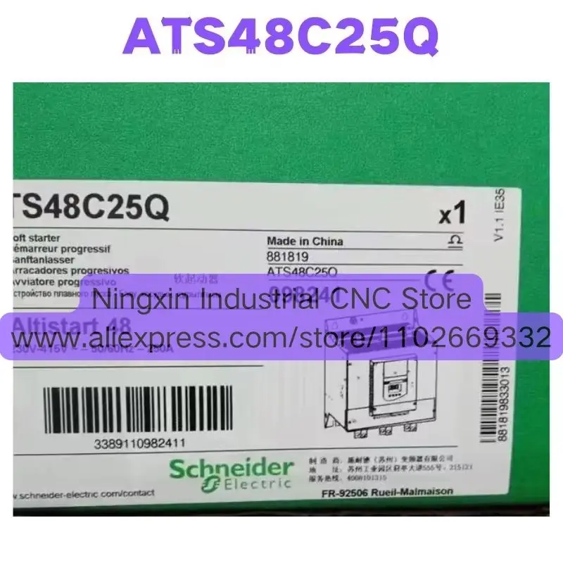 

ATS48C25Q Плавный старт протестирован, ОК, быстрая доставка