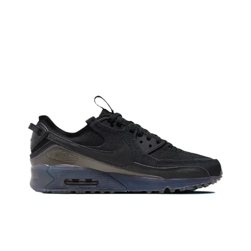 Nike Air Max Terrascape 90 Black Original DH2973-200 Anti-slip Cushioning for Men/Women Low Top Cushioned Running Shoes