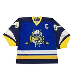 Cheap Wholesale Sublimation Printing 100% Polyester Custom Ice Hockey Jersey