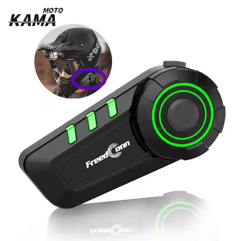 

Freedconn Ky Motorcycle Helmet Intercom Helmet Bluetooth Headsets Handsfree Communicator motorcycles helmets Communicator