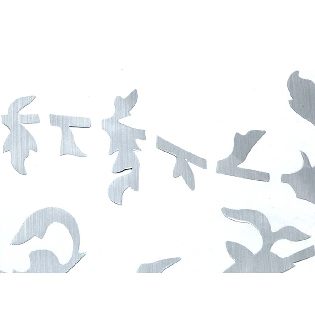 

Guitar Bass Inlay Sticker Decals Tree of Life Fretboard Markers Silver Easy Install Beautiful