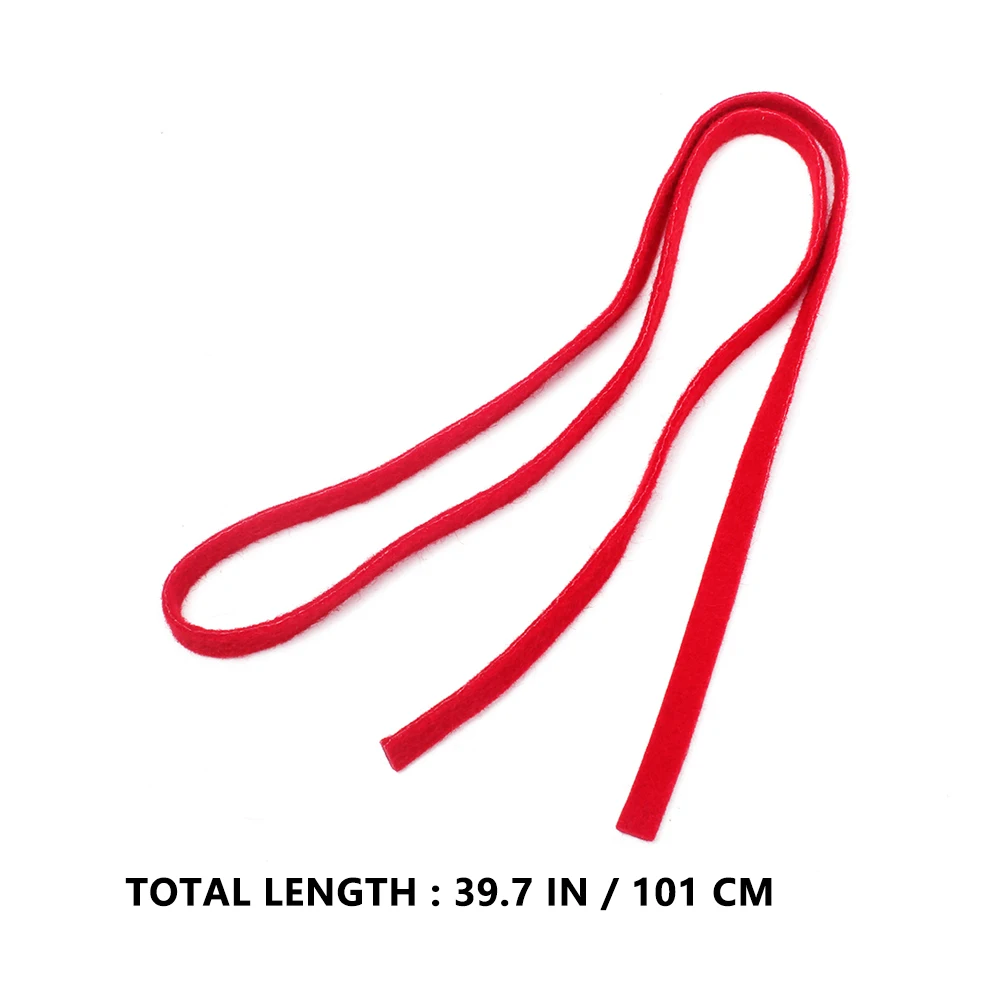 

Red Piano Tuning Felt Wool Temperament Strip Tapered Mute For Guitar Violin Kalimba String Instrument Repair Tools