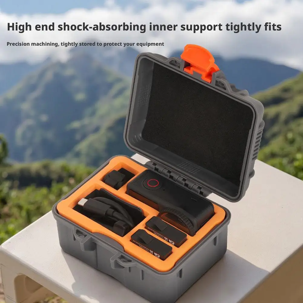Hard Shell Mini Storage Box Carrying Case Protable Shockproof Waterproof Bag for dji OSMO Action 6 Portable Bags Travel Box