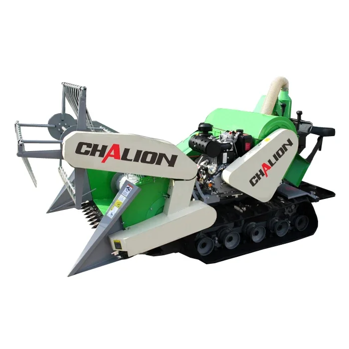 Hot Sale Mini Grain Harvester Combine Harvester Agriculture 4LZ-1.1 Rice Harvester Small Machine Price In Philippines