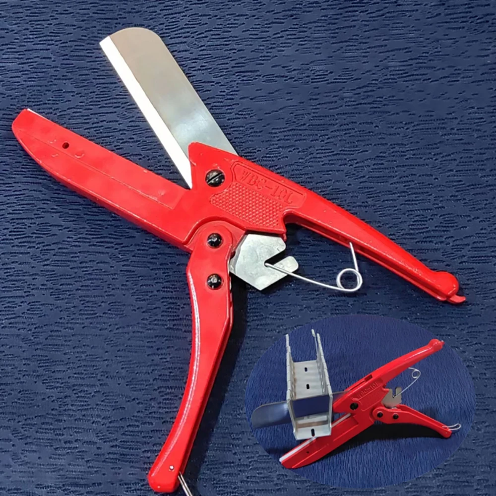 WBC-10L Manual PVC Trunking Cutter, Plastic Wiring Duct Cutting Electrician Special Cable Channel Cutting Scissors
