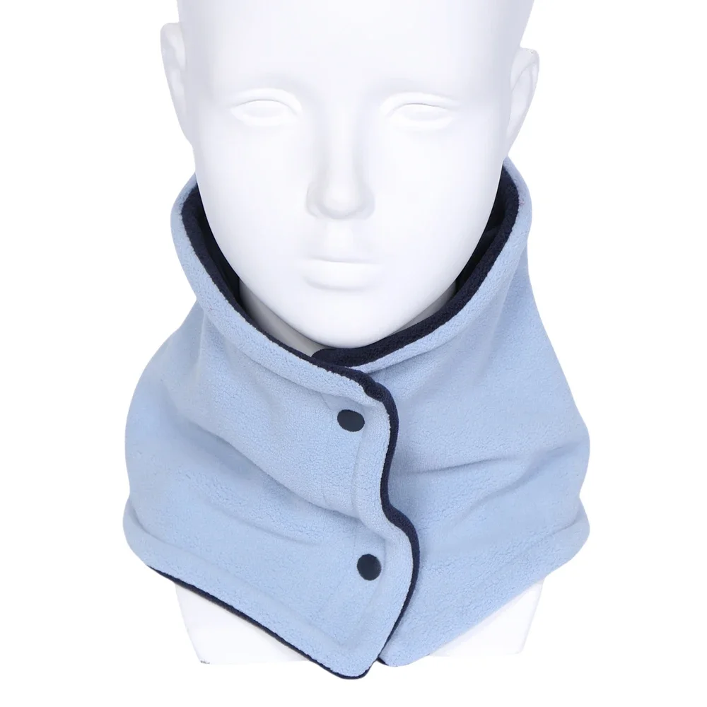 

Зимние двусторонние флисовые гетры для пар, роскошный брендовый толстый кольцевой глушитель для женщин, теплый кашемировый шарф на шею