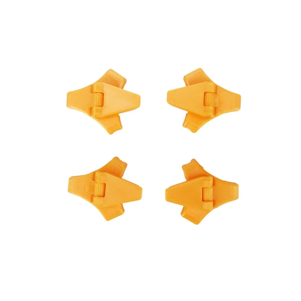 For NEO 2 Foldable Height-Adjustable Tripod Landing Gear Orange For NEO 2 Foldable Landing Gear Plastic