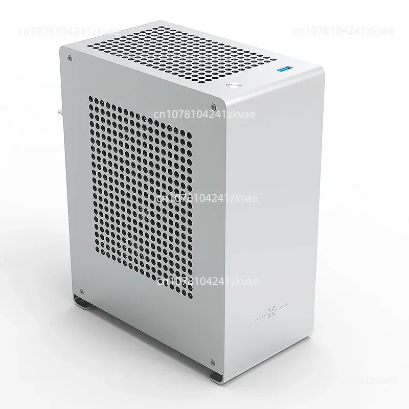 A1p all-aluminum simple A4 ITX mini chassis single display 1u power supply portable backpack host