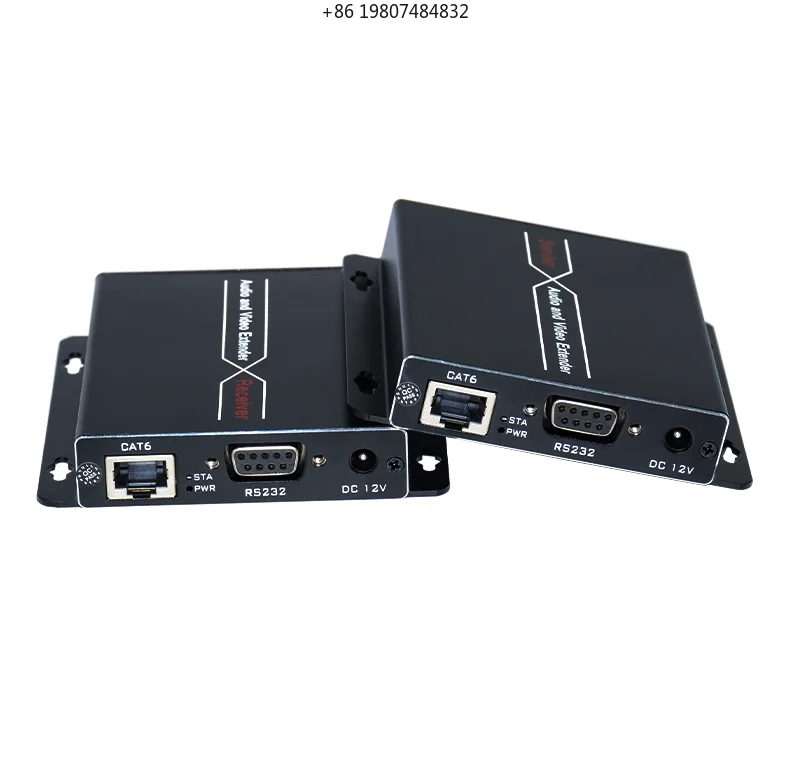 IR Transmission MAX 4W Power Waste for High-Definition CAT6 HDM I Hdbaset Extender 4K HDCP 1.4 Reverse