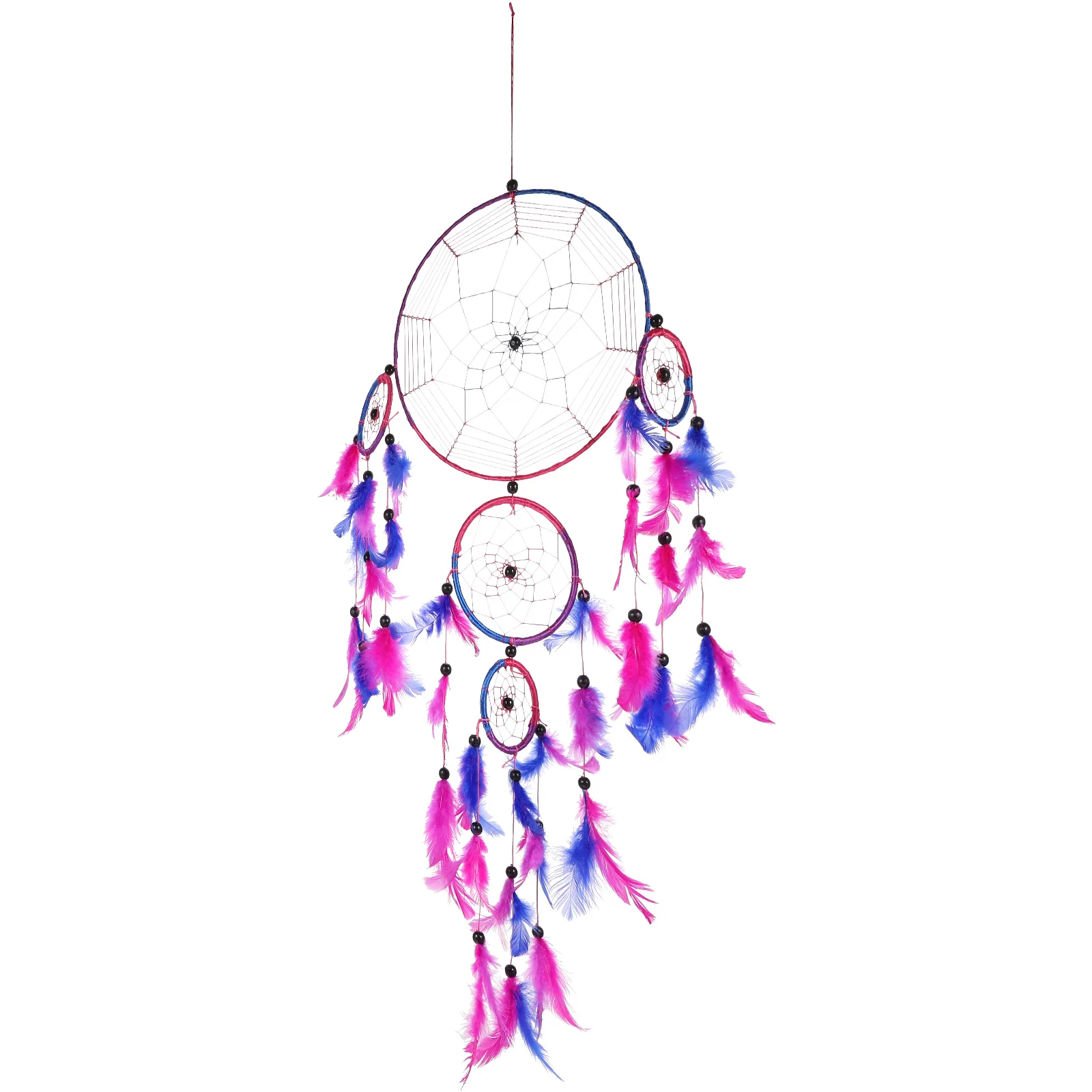 

Creative Catcher Plume Hanging Decoration Bedroom Wall Art Home Car Ornament Soft Gift For Family