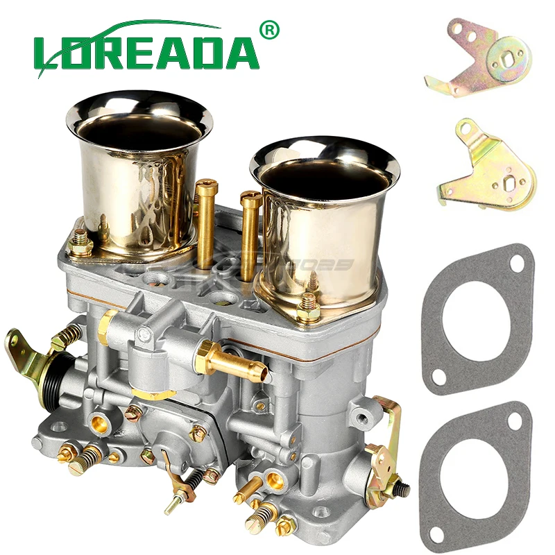 

40IDF Weber Vertical Carburetor Carb w/Air Horn & Gasket For VW Beetle Bug Fiat Jaguar Porsche 912 356 Solex Dellorto EMPI 40MM