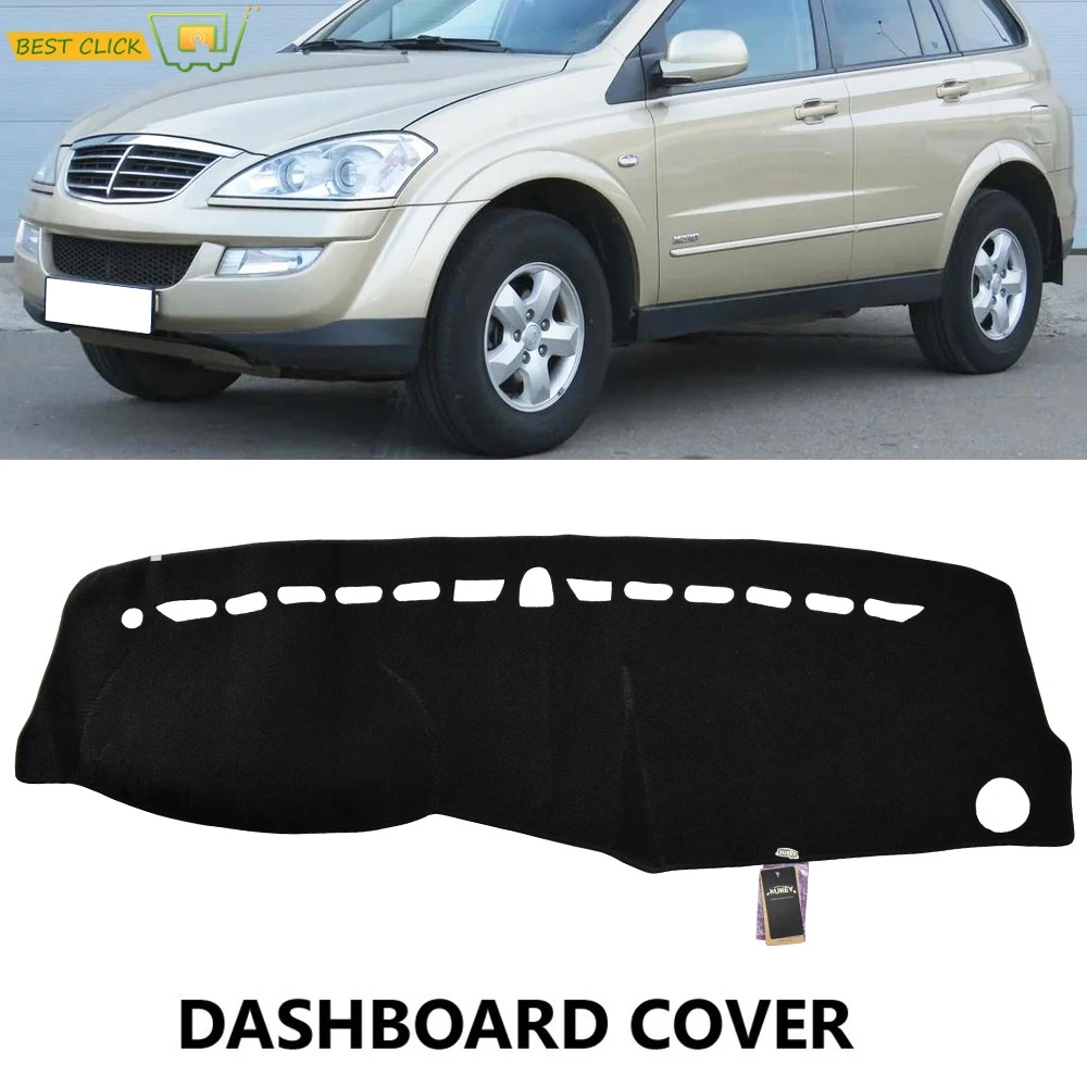 

Dashboard Cover Dashmat For Actyon 2005 - 2010 For Ssangyong Kyron 2005 - 2015 Dash Mat Dash Board Cover Pad Sun Shade Carpet