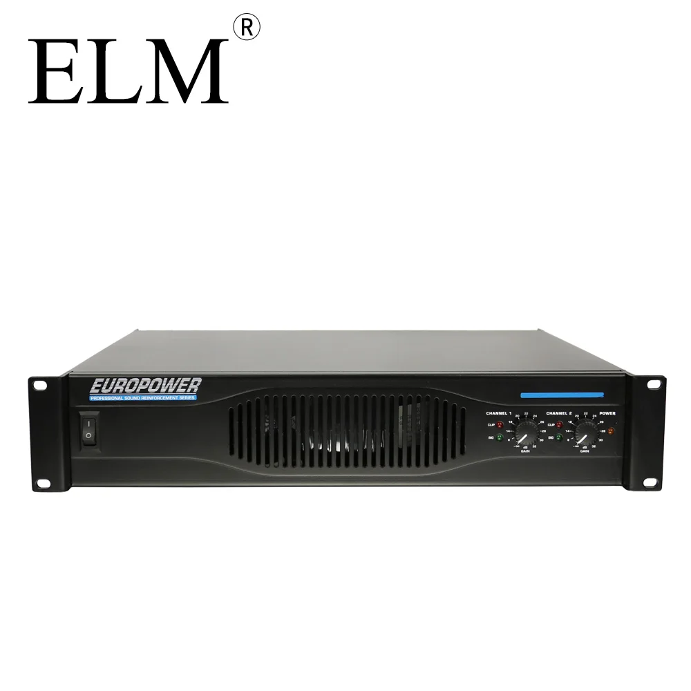 ELM EP-4000*8 Power Amplifier Hot Model 2u Subwoofer Performance Karaoke 600w Professional Power Amplifier