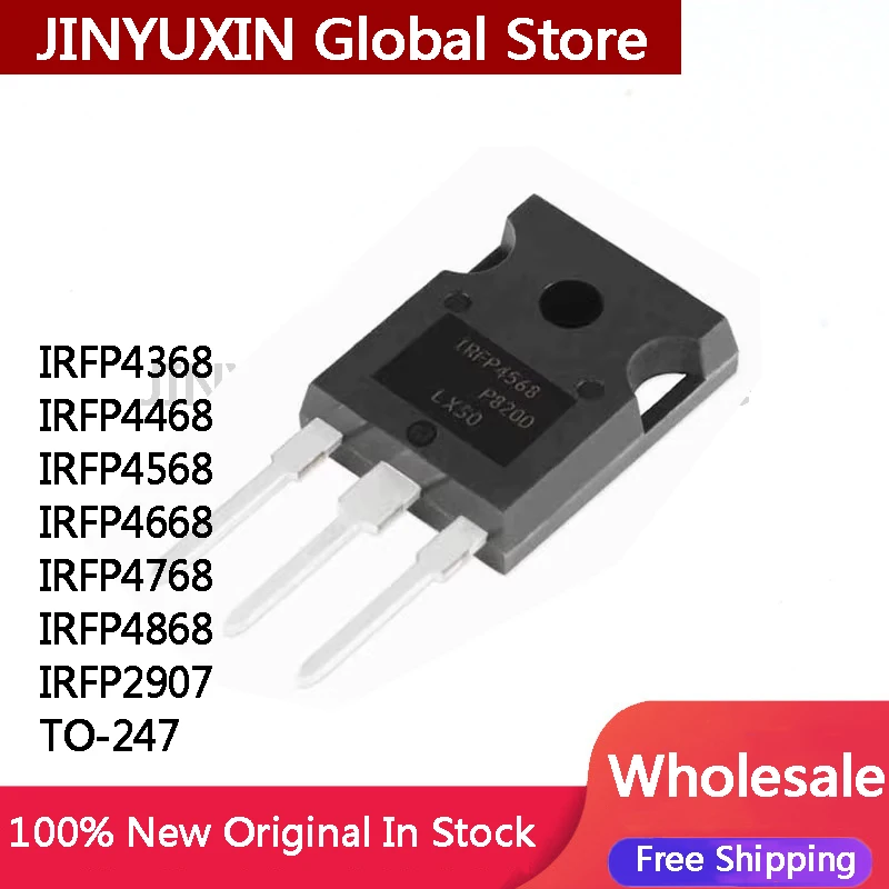 5pcs IRFP4368 IRFP4468 IRFP4568 IRFP4668 IRFP4768 IRFP4868 IRFP2907 TO-247  IC