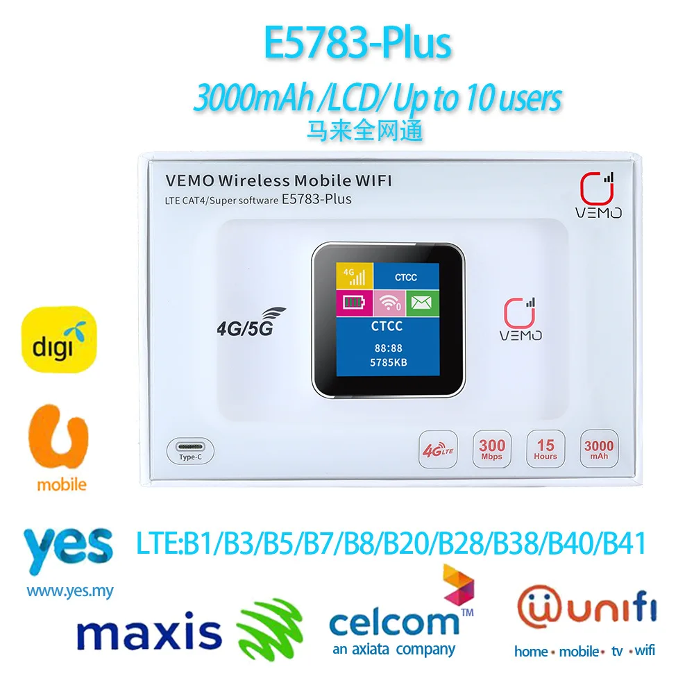 4G ซิมการ์ด Router WiFi Repeater 150Mbps Pocket WiFi Hotspot 3000mAh แบบพกพา WiFi Router Mini Router กลางแจ้งสําหรับ Home Office