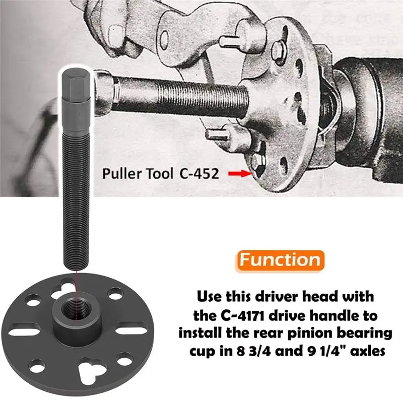 Strumento speciale per la rimozione del giogo dell'estrattore A60zflange per Miller C-452 SP-575 C-452A SP-116- Hub/Companion Designmay