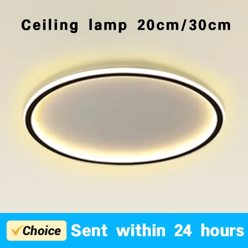 Modern LED Ceiling Light para Corredor, Luminárias, Brilho para Corredor, Varanda, Escadas, Foyer, Quarto, Banheiro, Luminárias