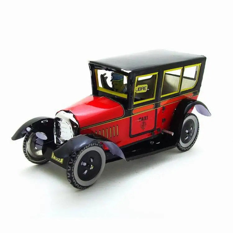 

MS805 Iron Shell Taxi Coffee Shop Clothing Store Ornament Micro Film Shooting Props Iron Crafts
