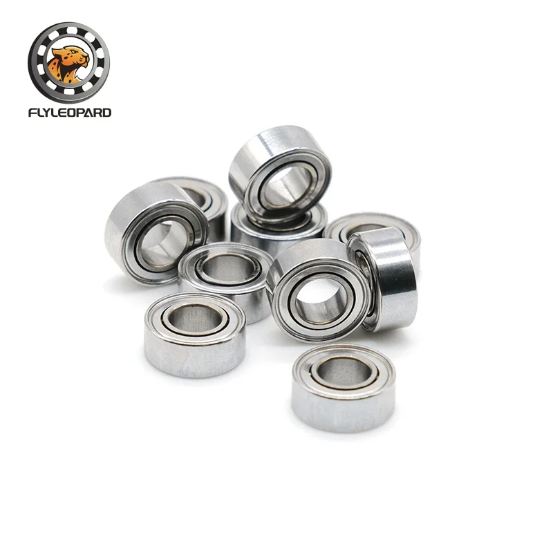 Wholesale 2Pcs MR105ZZ 5x10x4 mm Grade ABEC-7 Metal Shielded Precision Ball Mini Bearings