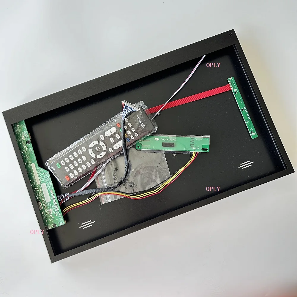 

Metal case with TV Controller Board kit for HV150UX1 LTN150U4 15" USB AV HDMI-compatible VGA 1600×1200 screen monitor DIY