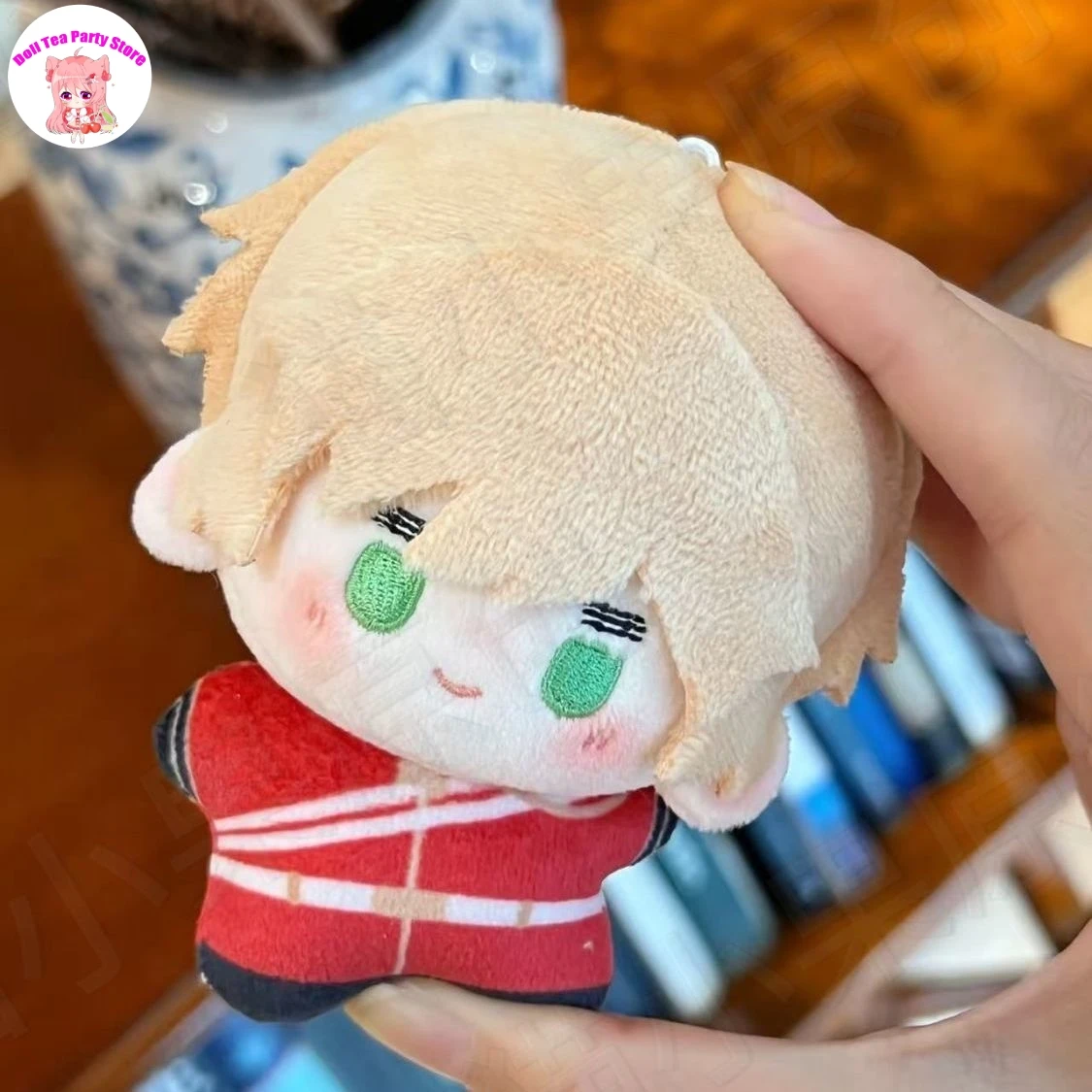 

Anime Axis Powers Hetalia Arthur Kirkland Mini Doll 10cm Adorable Plush Cotton Doll Cartoon Starfish Body Pendant Keychain Toy