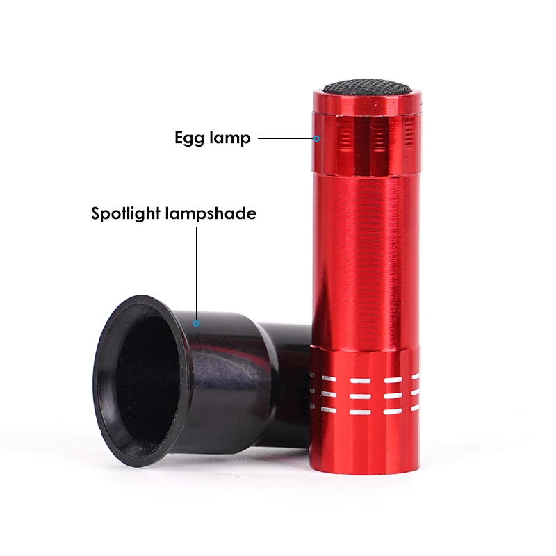 جديد حاضنة البيض اختبار البيض مصباح الشموع 9 LED سوبر الباردة معدات الحضانة أداة الدجاج 1 قطعة