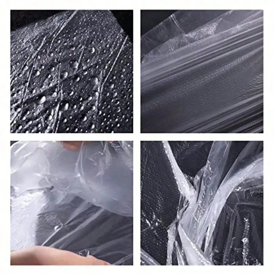 100 قطعة من بطانات حوض القدم للاستعمال مرة واحدة - أكياس بلاستيكية صحية كبيرة عديمة الرائحة للباديكير والمنتجعات الصحية/الفندق/نقع القدم في المنزل