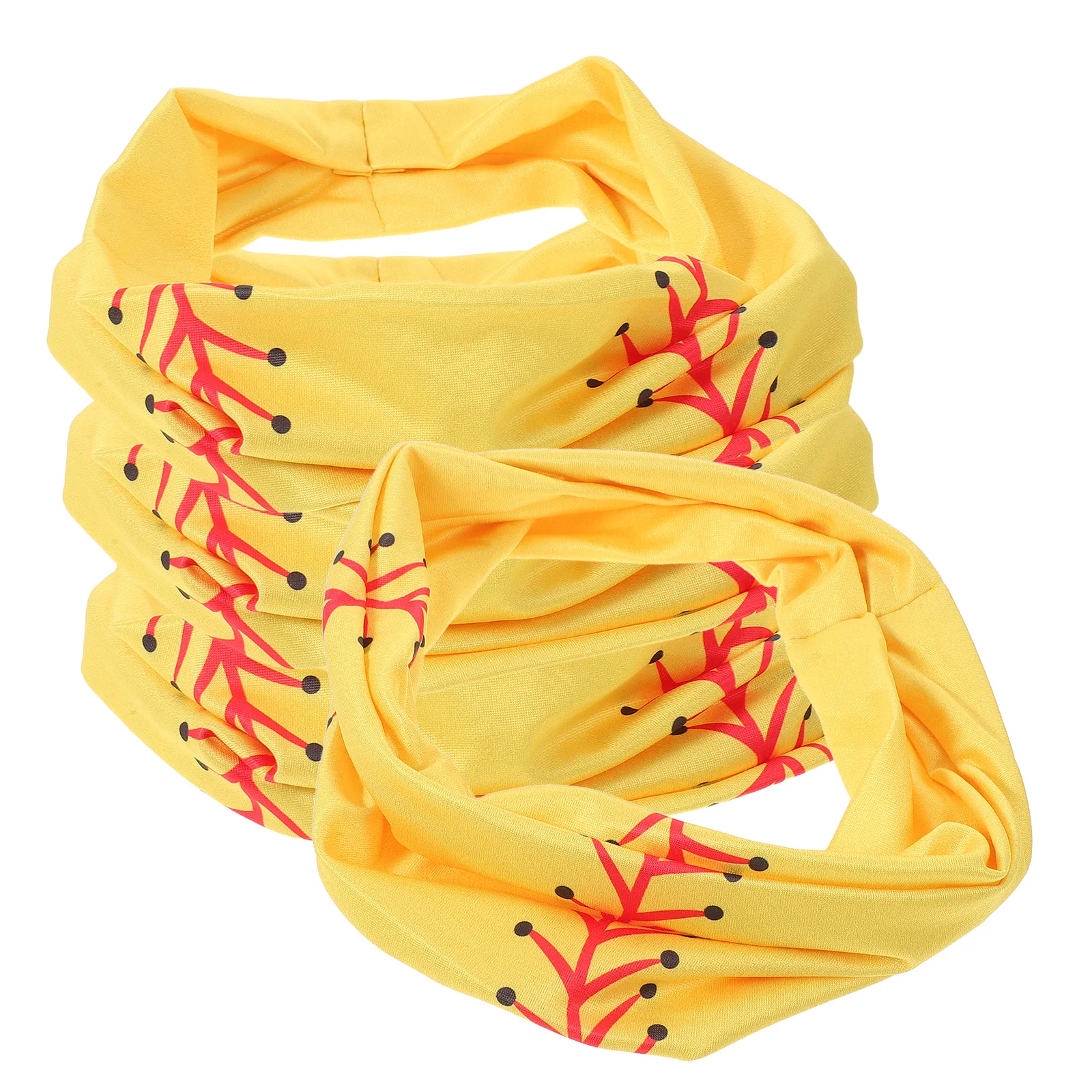 

4pcs Softball Headband High Elastic Breathable Sweat-Wicking Sports Unisex Fitness Running Yoga Headbands for Men Women