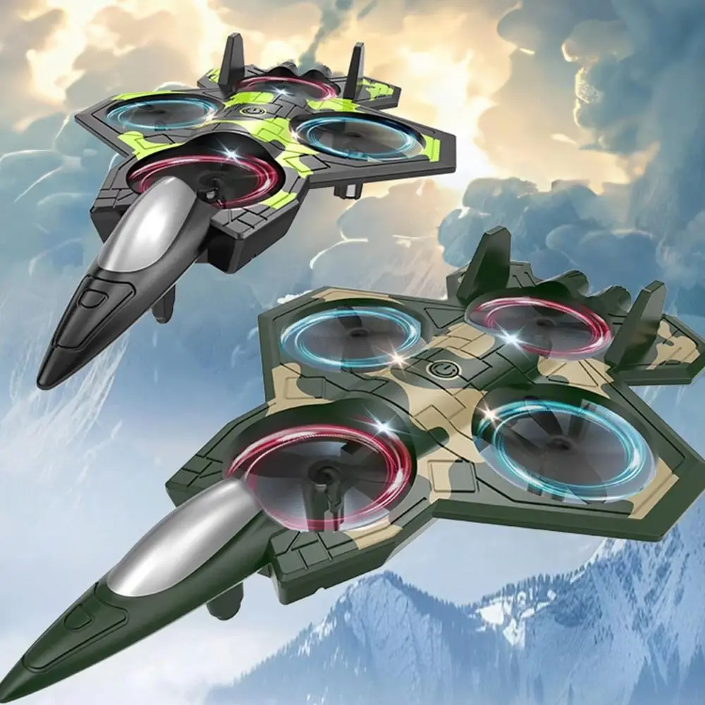 Schiuma EPP telecomando schiuma combattente droni RC rilevamento di gravità aliante elicottero volante giocattolo 2.4G acrobatica portatile