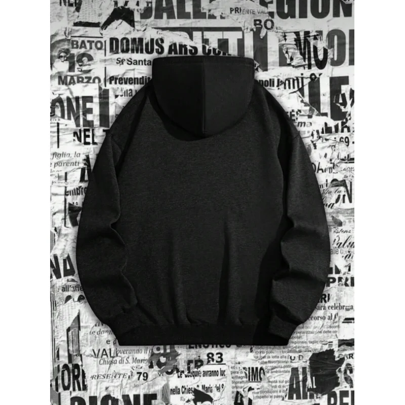 سترة بغطاء للرأس برسومات متقاطعة باللون الأسود "أنا أستطيع أن أفعل جميع الأشياء من خلال المسيح" للجنسين، سترة كريس دينية #2