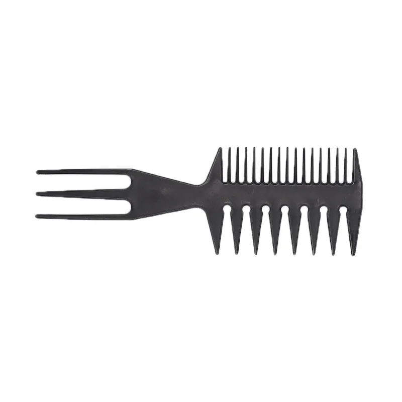 Big Teeth Double Side Tooth Combs Barber Hair Dyeing Cutting Coloring Brush Fish Bone Shape Hair Brush Man Hair Styling Tools