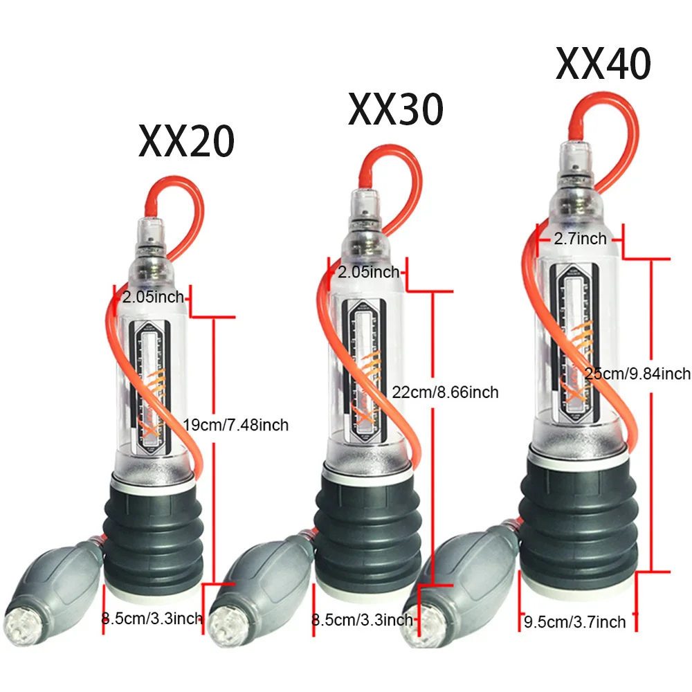 Hydroterapia X5 X7 X9 pompka do penisa wzmacniacz powiększania penisa pompa próżniowa Spa wodna dla mężczyzn przedłużacz penisa zabawki erotyczne