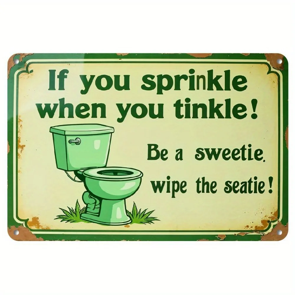 Vintage Metal Sign Wall Art - 