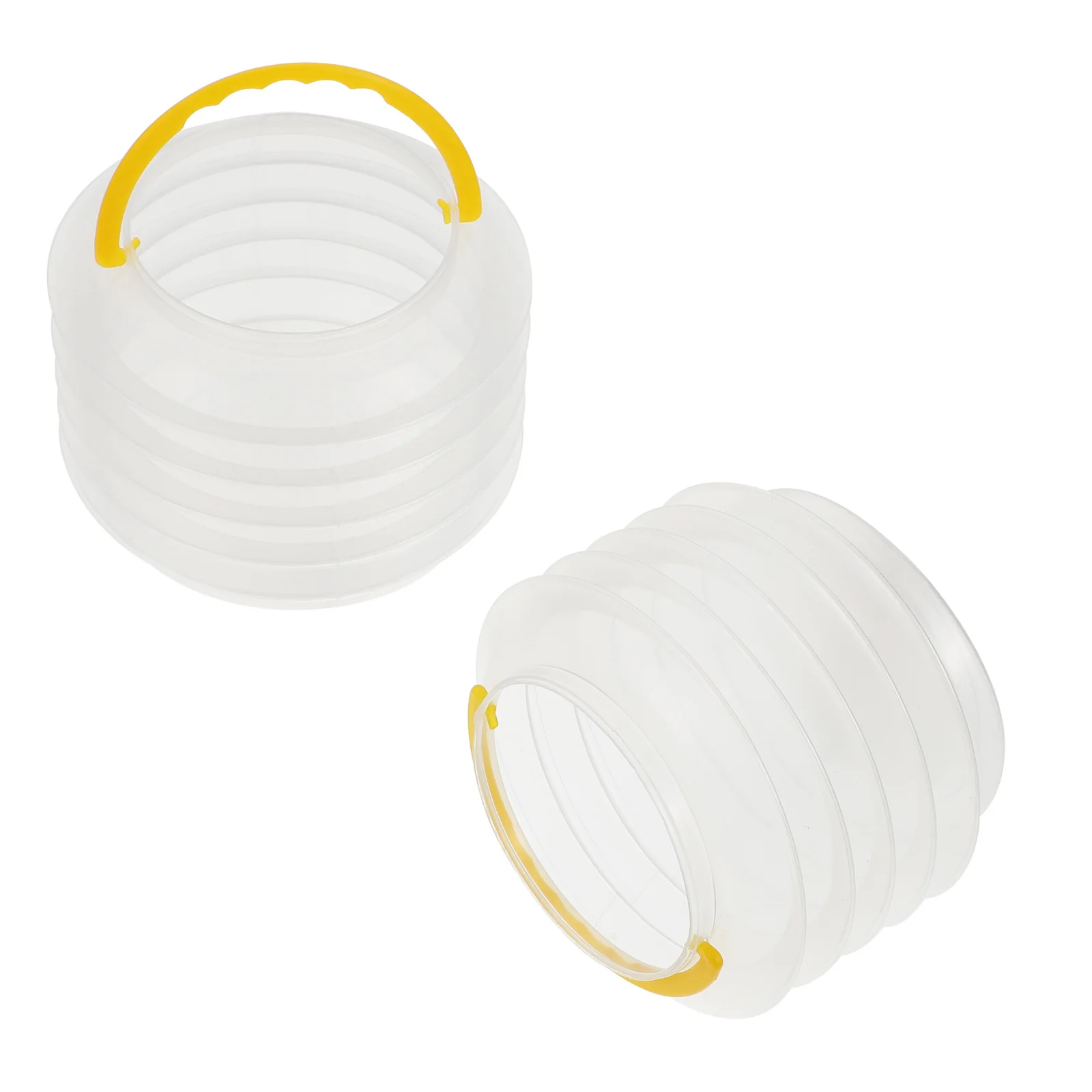 2 قطعة غسالة فرشاة المحمولة للطي الطلاء الفضاء إنقاذ الفن طالب العرض القلم تنظيف دلو لأدوات الطلاء