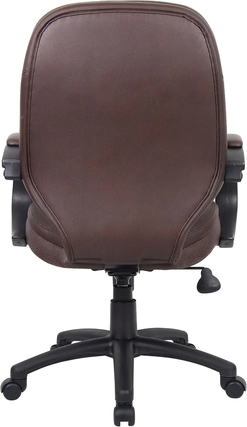 Leders essel in Bomber braun