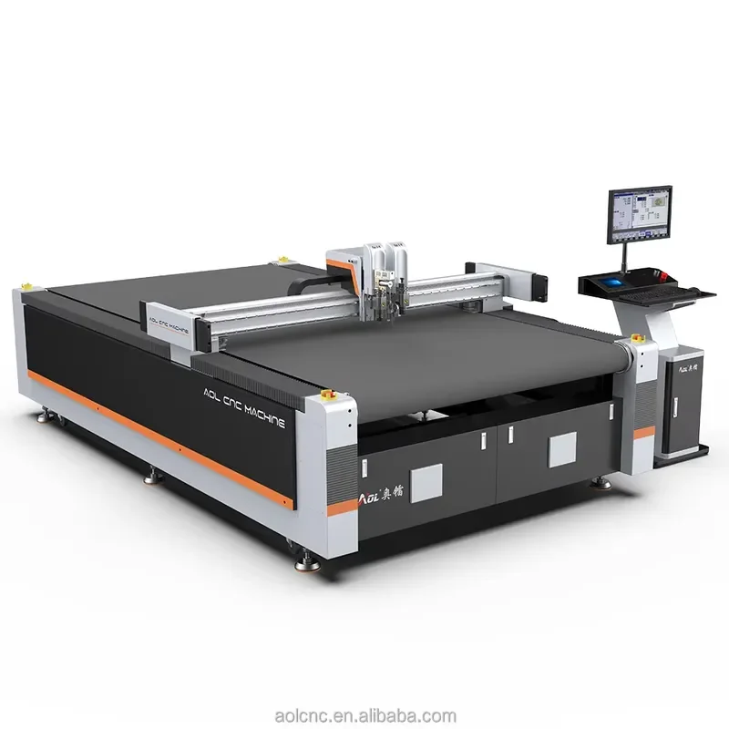 Digital Automatic EVA Rubber Sponge Foam Sound Insulation Filling Material CNC Cutting Machine with Oscillating Knife Tool