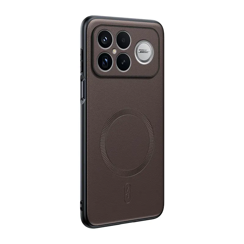 Für Redmi K90 Pro Max Hülle Magnetische Leder-Schutzhülle Für Redmi K90 Pro Max Anti-Fingerabdruck Rutschfest PC+TPU – Detail 4