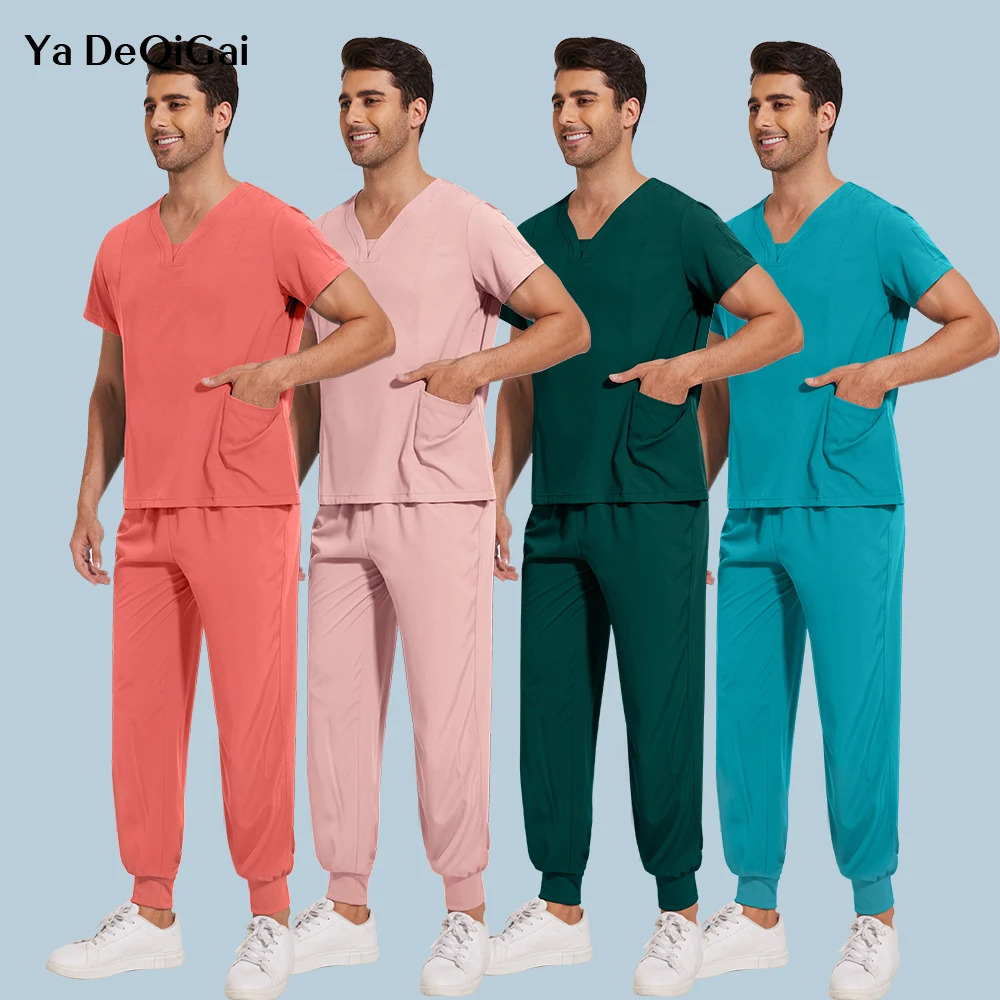 ポケットストレッチセット,看護師のユニフォーム,スポーツパンツ,医師の手術服,美容院の作業服