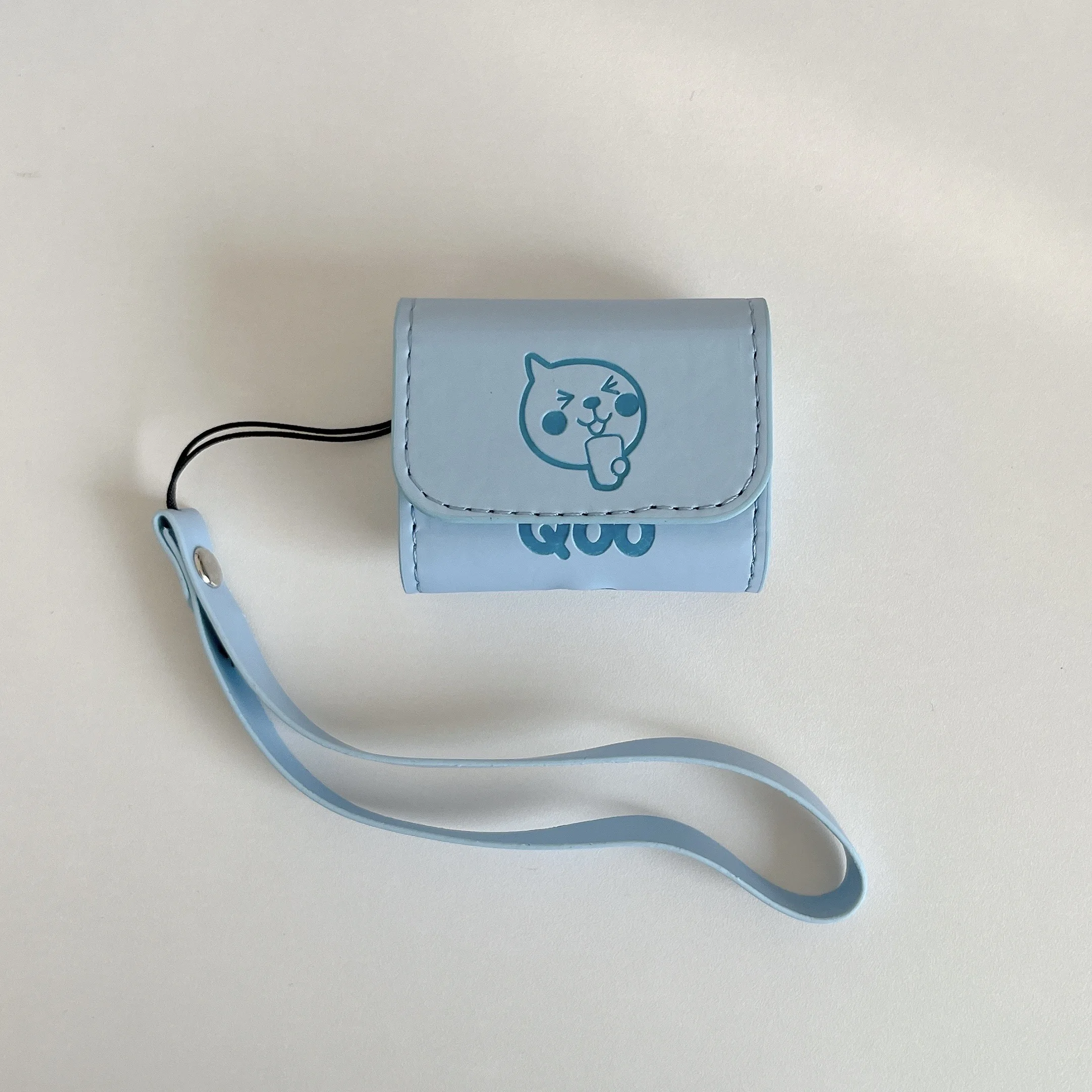 

For Apple AirPods Pro3 AirPods 4 3 2 1 Pro 2 Case Cute Cartoon Figure leather Headphone Protective Cover with Lanyard