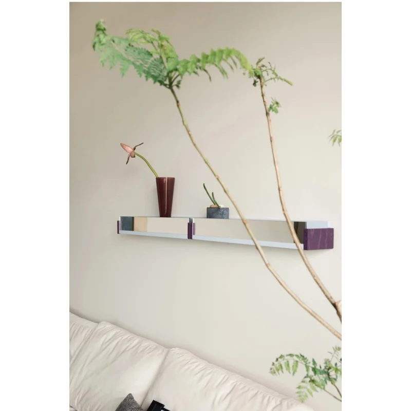 Wall-mounted storage rack, wall-mounted storage shelf, household display stand, simple and modern storage rack