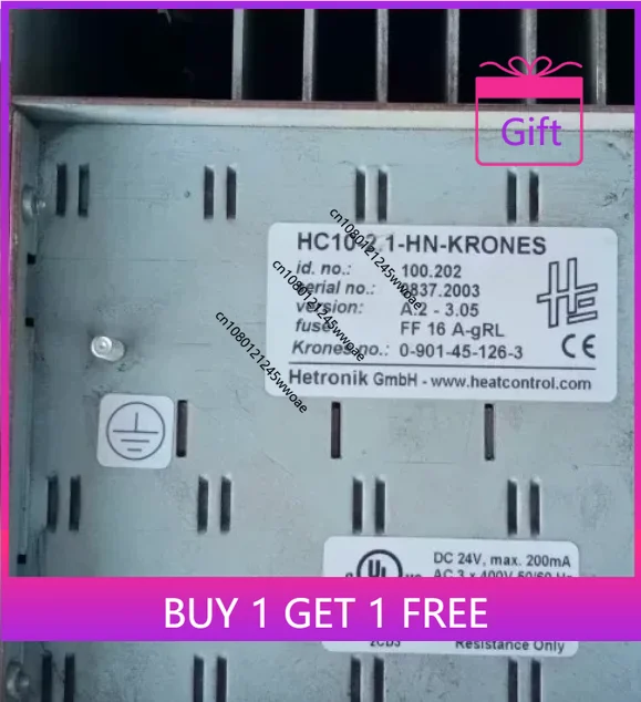 HETRONIK temperature control card HC10-2.1-HN-KRONES 100-202 is in stock.