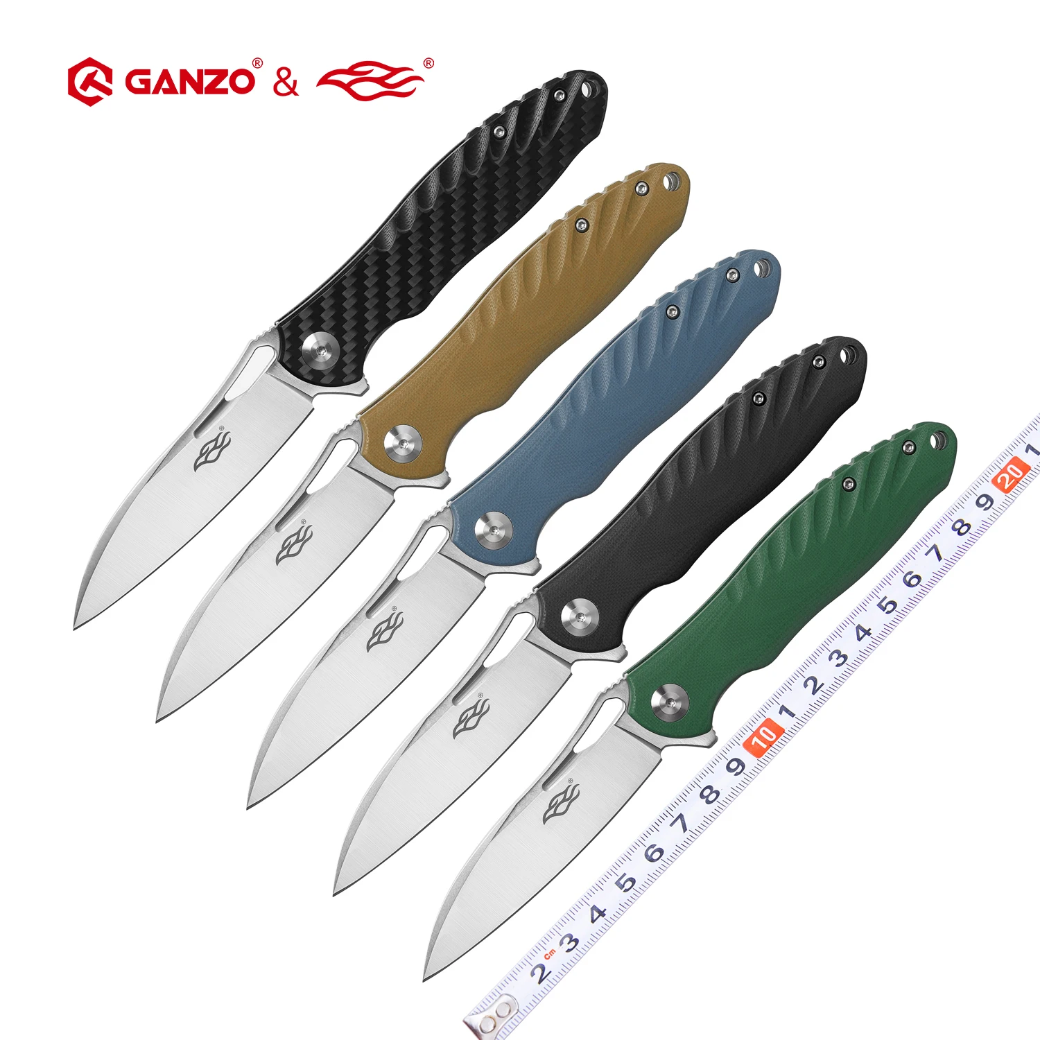 FH71 FBKNIFE Ganzo Firebird D2 blade G10 or Carbon Fiber Handle Folding knife Survival Pocket Knife Outdoor EDC Tool - view 2