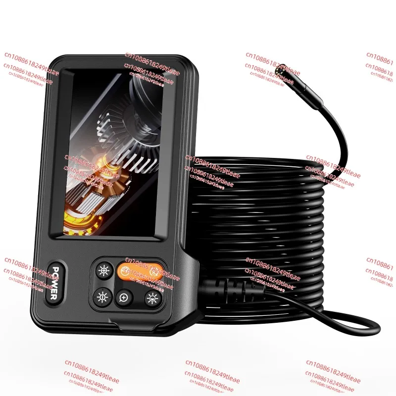 

New Industrial Endoscope Visual Pipe Endoscope 4.3 inch screen 8mm high definition detection lens