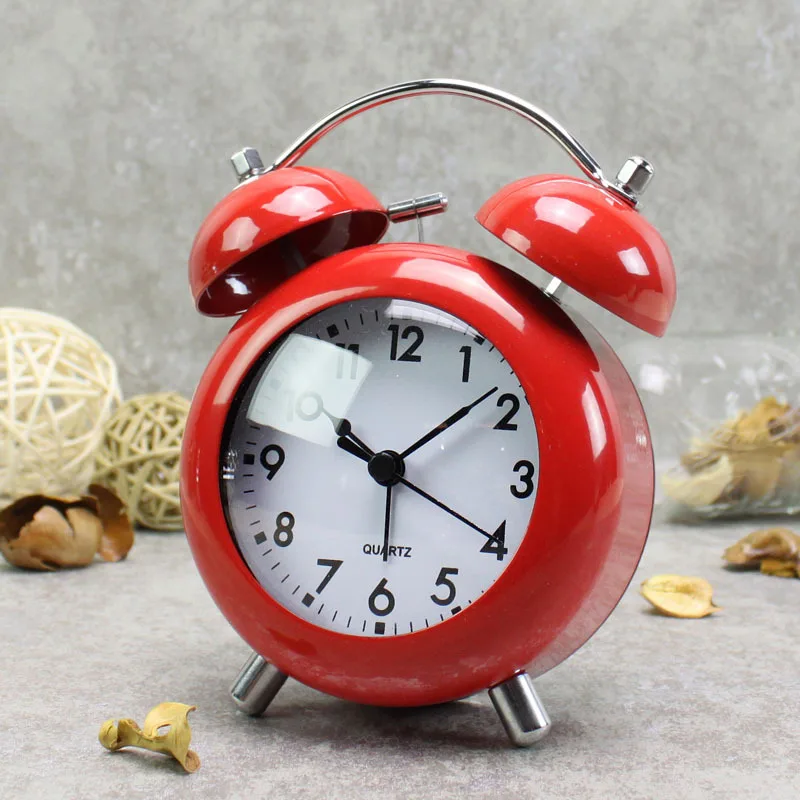 Clock Alarm Clock Bell Bedroom Luminous Children Fashion Clock Foreign Trade Hot Selling Products