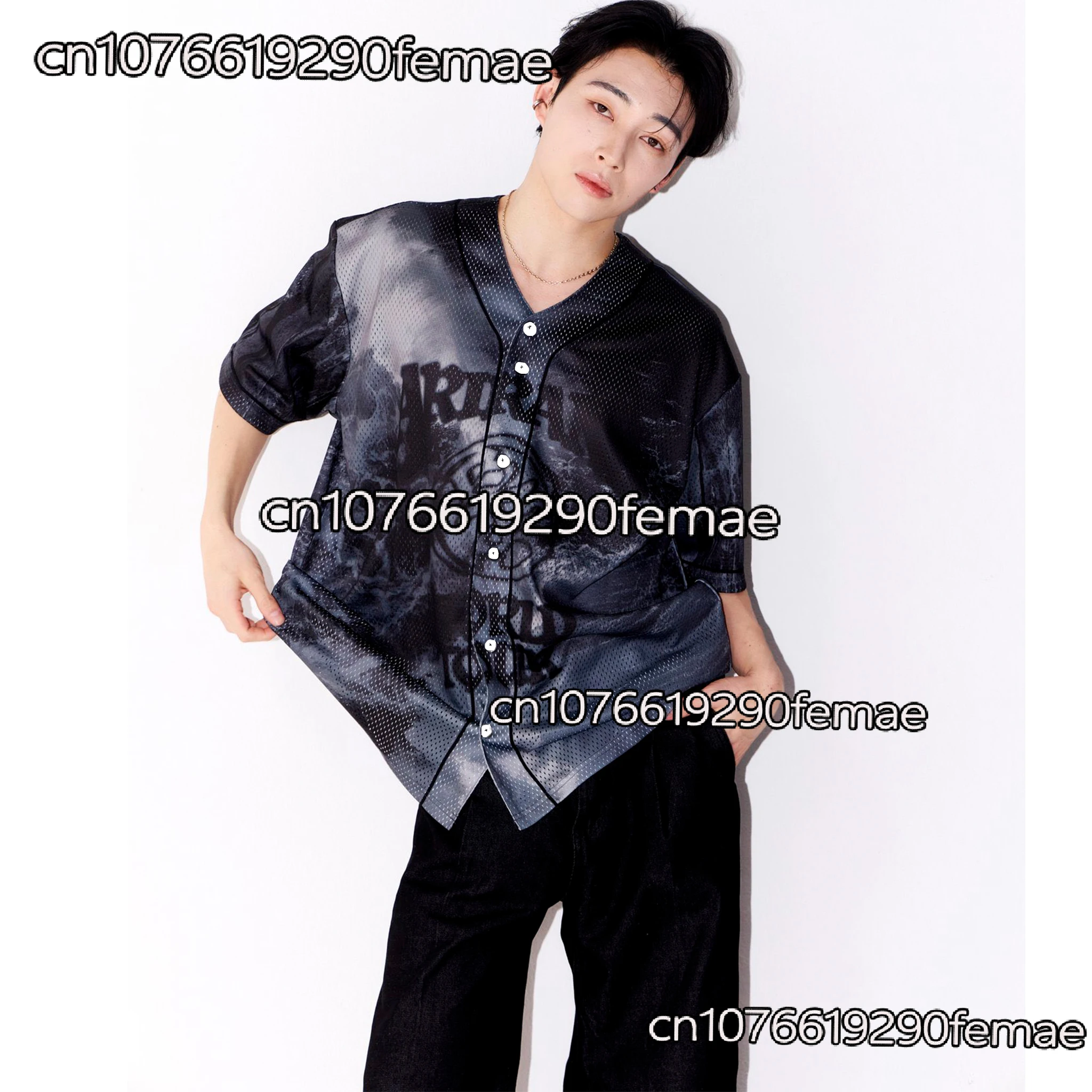 Camisa de Beisebol Feminina e Infantil 2026 Nova Inspirada em J-HOPE para Apoio a Tours # Camiseta esportiva masculina e feminina com estampa 94, camiseta coreana de música K-POP