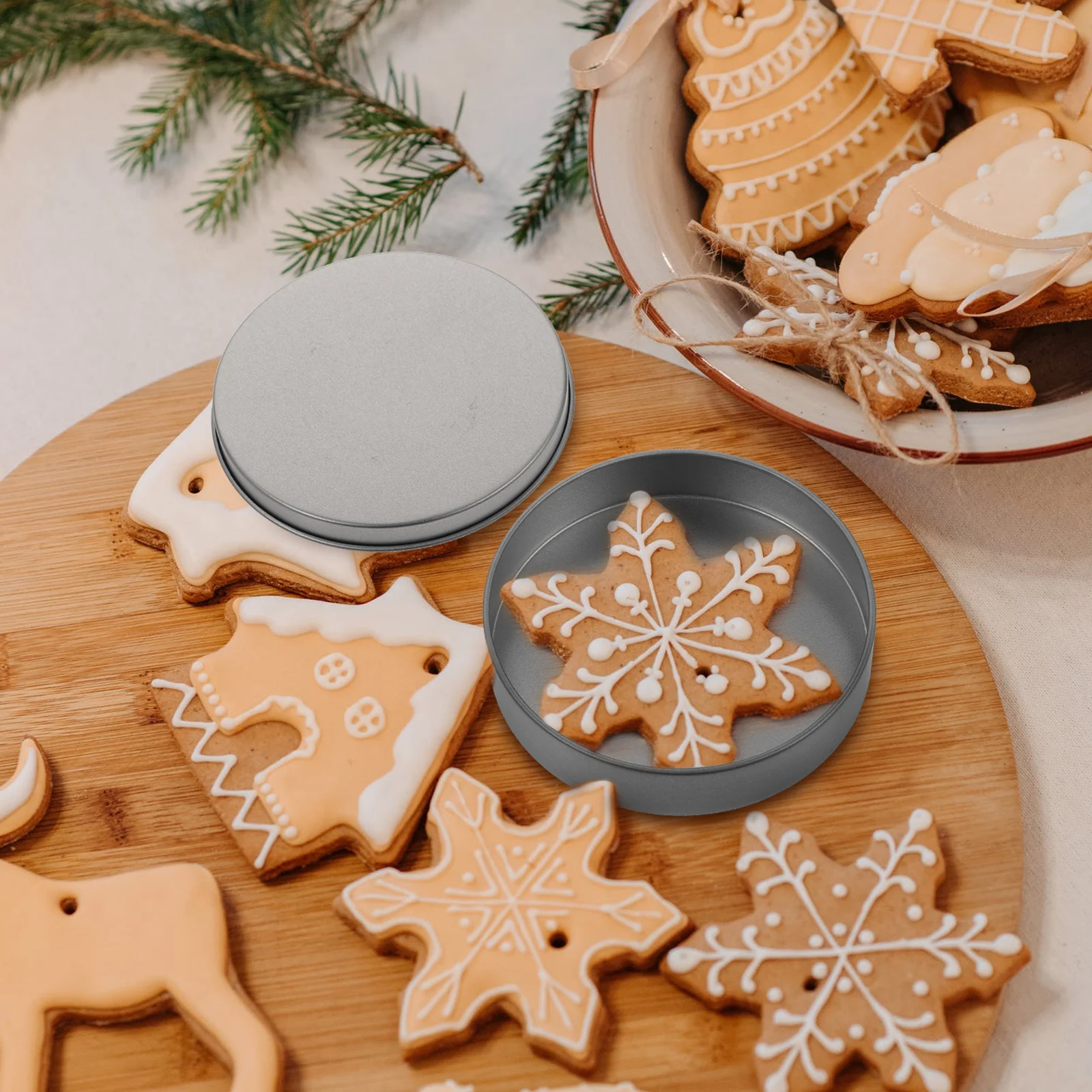 

9 Piece Sugar Cookie Molds Stainless Steel Baking Tools DIY Pastry Chocolate Candy Molds Easy Clean Valentine Gift