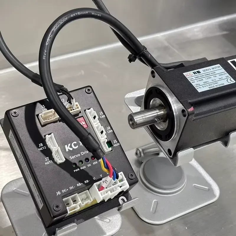 for AGV Motor 600W IP67 CANopen RS232 Servo Motor 48V DC with Absolute Encoder for AGV Robot MRD600-S-CR-005