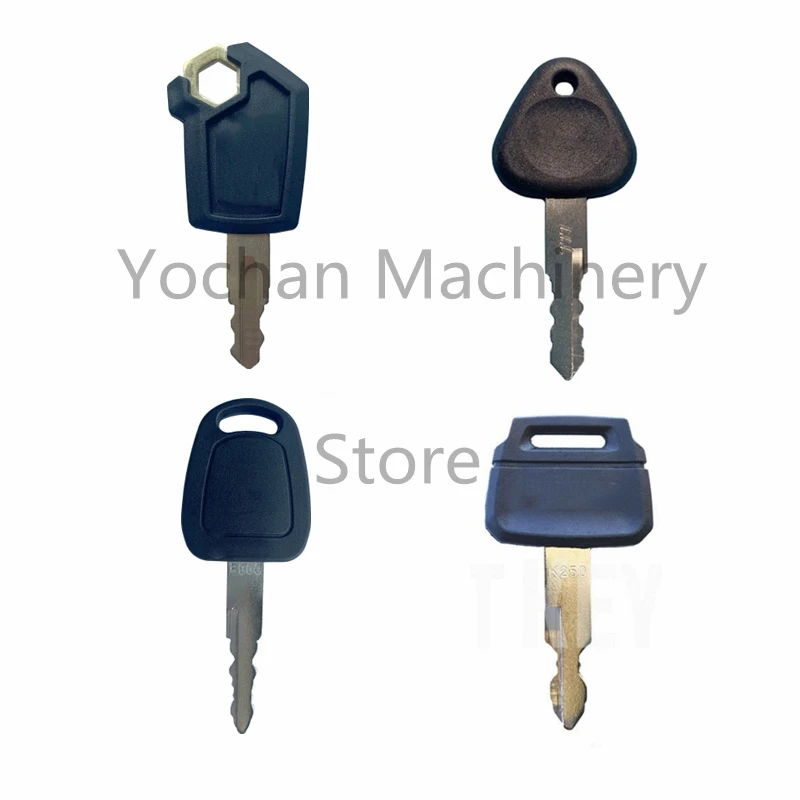 

Ignition Switch Key For Caterpillar Volvo Doosan Daewoo Kobelco Excavator Digger 5P8500 F900 Starter Key